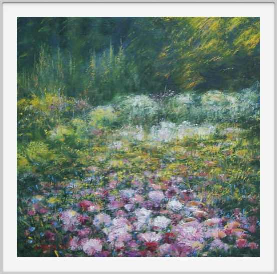 Giardino in fiore