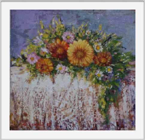 Tovaglia e fiori