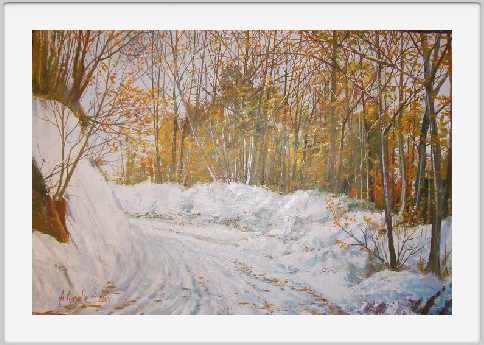 Nevicata d'autunno