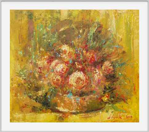 Cesto di rose