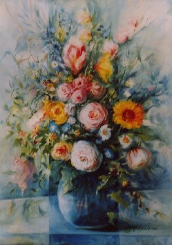 Vaso con fiori